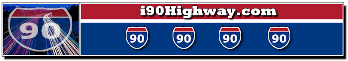 Interstate i-90 Freeway Tomah Traffic