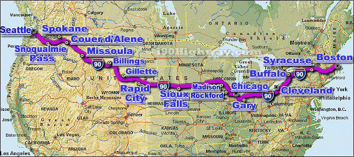 i-90 interstate 90 weather conditions